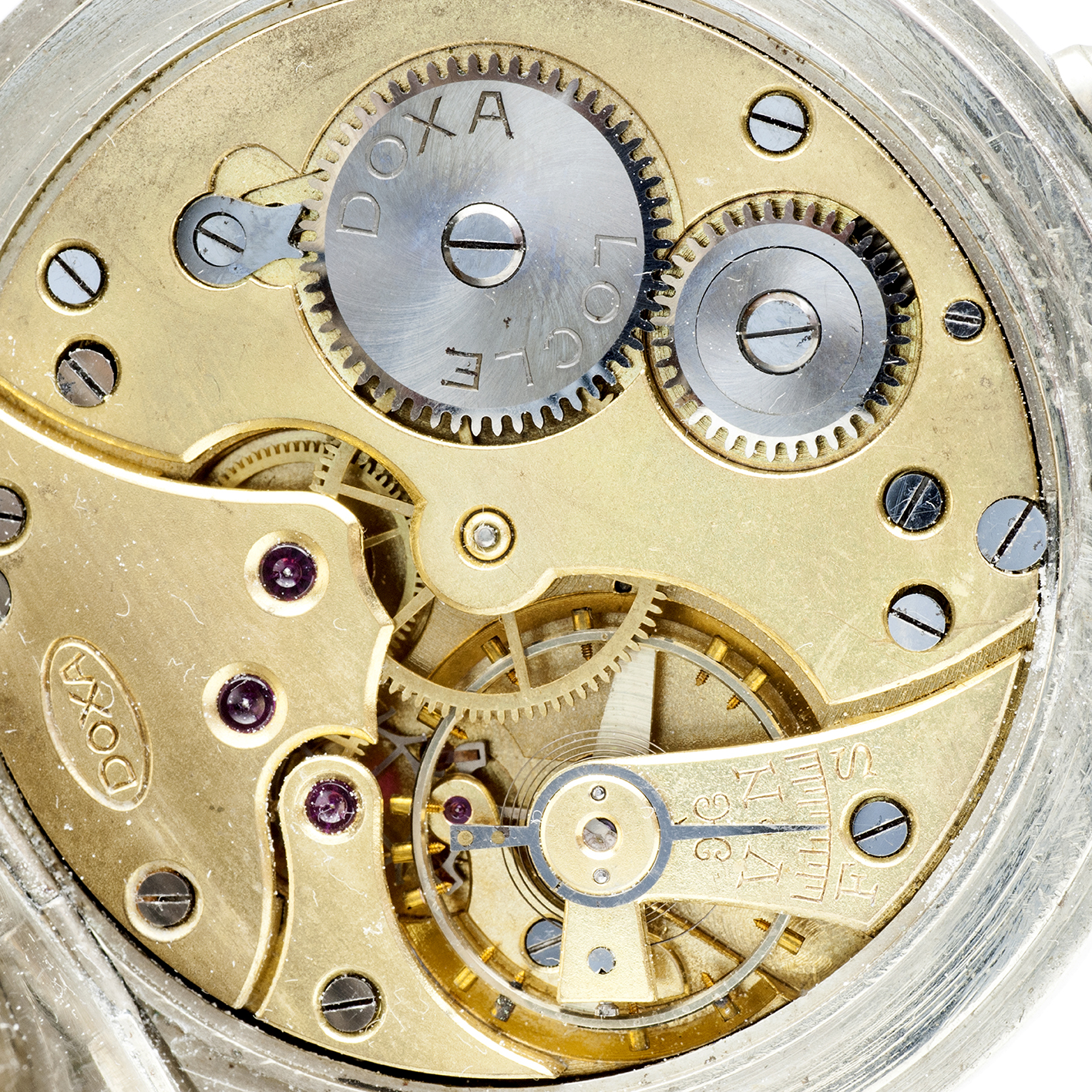 DOXA. Reloj erótico de bolsillo, lepine y remontoir. Automatón. Ca. 1925. DOXA. Reloj erótico de bolsillo, lepine y remontoir. Automatón. Ca. 1925.