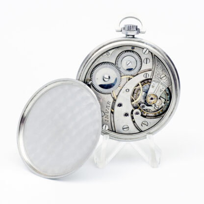 INVAR. Reloj Erótico de Bolsillo. AUTOMATÓN. Lepine y Remontoir. Suiza, ca. 1940.