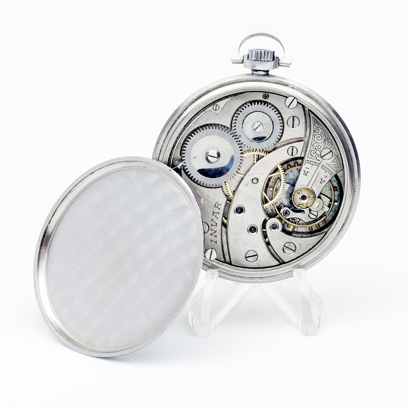 INVAR. Reloj Erótico de Bolsillo. AUTOMATÓN. Lepine y Remontoir. Suiza, ca. 1940. INVAR. Reloj Erótico de Bolsillo. AUTOMATÓN. Lepine y Remontoir. Suiza, ca. 1940.