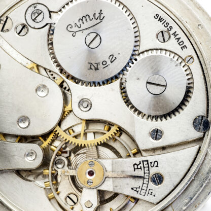 LIMIT, Modelo Nº2. Reloj Erótico de Bolsillo. AUTOMATÓN. Lepine y Remontoir. Suiza, ca. 1920.