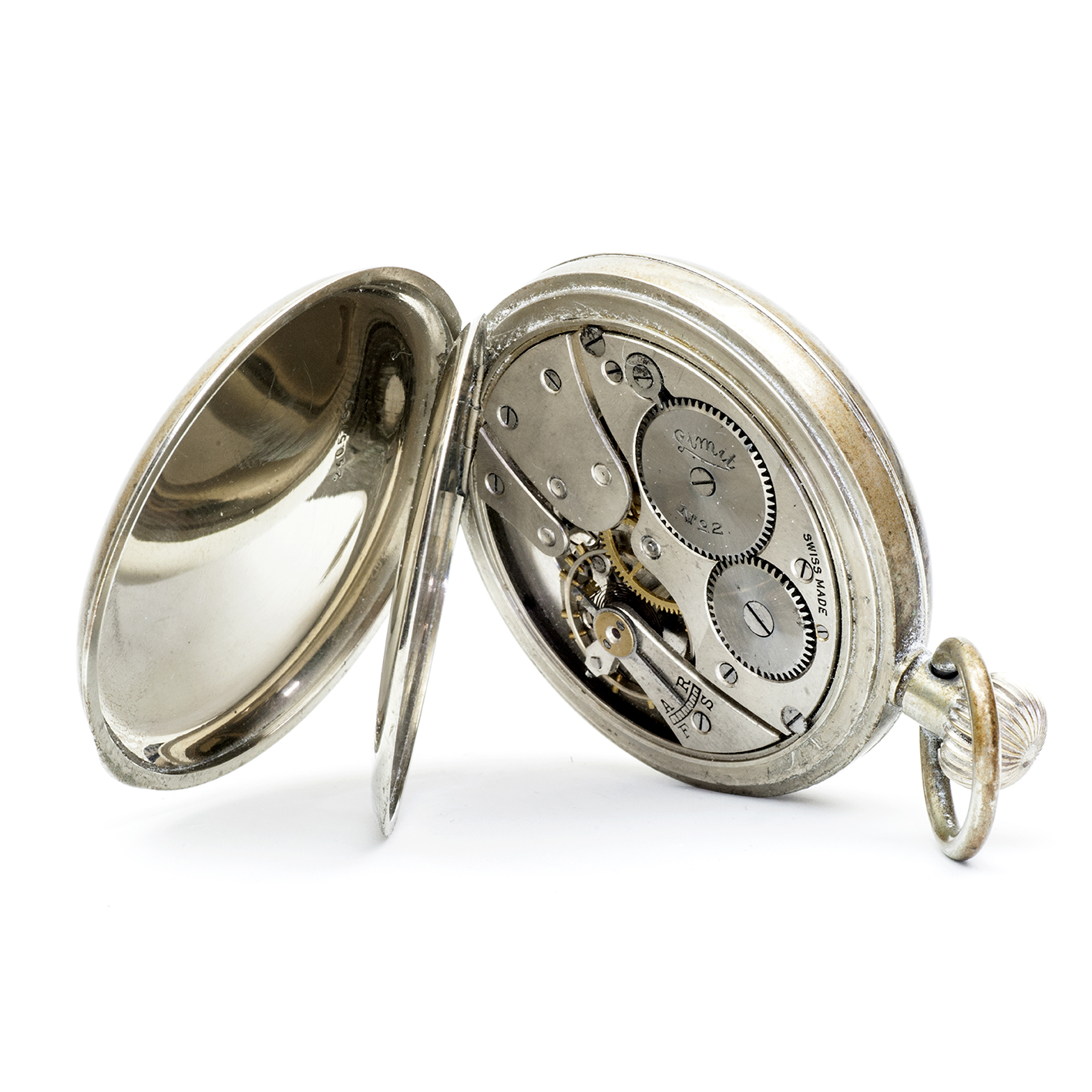 LIMIT, Modelo Nº2. Reloj Erótico de Bolsillo. AUTOMATÓN. Lepine y Remontoir. Suiza, ca. 1920. LIMIT, Modelo Nº2. Reloj Erótico de Bolsillo. AUTOMATÓN. Lepine y Remontoir. Suiza, ca. 1920.