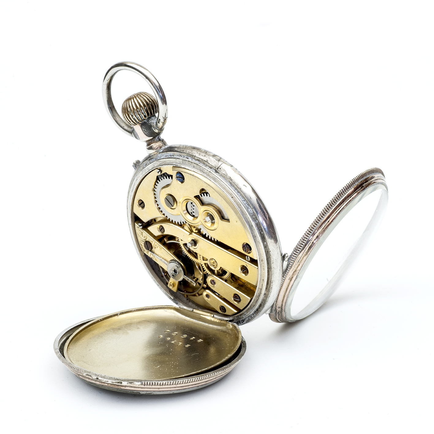 Reloj erótico de bolsillo. AUTOMATÓN. Lepine y Remontoir. Plata. Suiza, ca. 1910 Reloj erótico de bolsillo. AUTOMATÓN. Lepine y Remontoir. Plata. Suiza, ca. 1910