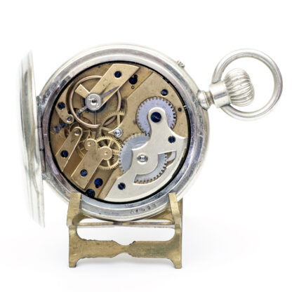 Reloj erótico de bolsillo. AUTOMATÓN. Lepine y Remontoir. Suiza, ca. 1910