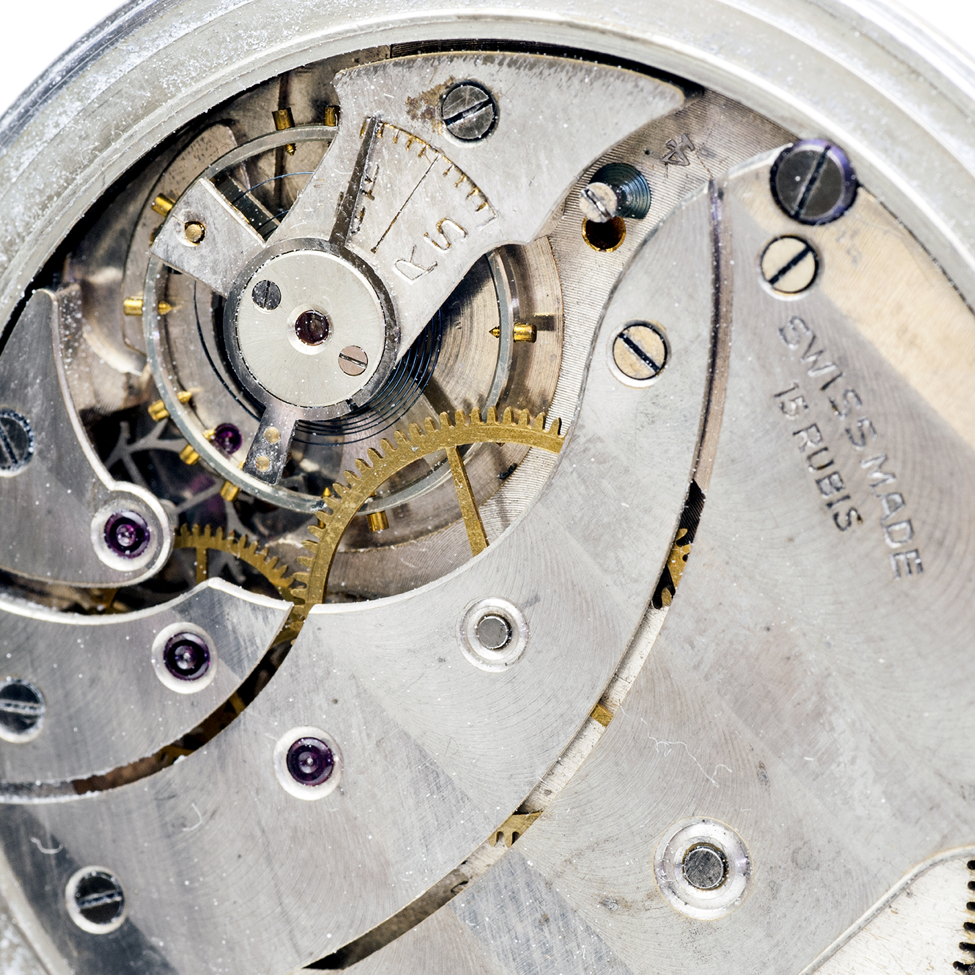 Reloj Suizo Erótico de Bolsillo. AUTOMATÓN. Lepine y Remontoir. Suiza, ca. 1940. Reloj Suizo Erótico de Bolsillo. AUTOMATÓN. Lepine y Remontoir. Suiza, ca. 1940.