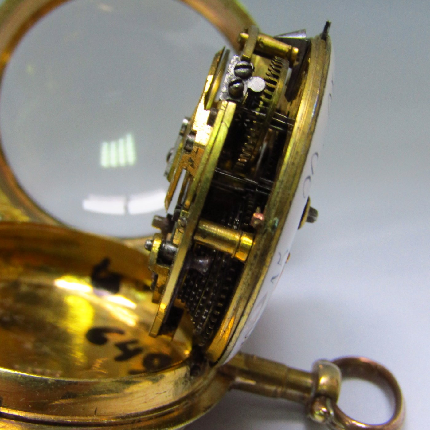 Charles Le Roy, A. PARIS. Reloj de bolsillo, lepine, Verge Fusee (Catalino). Ca. 1770/1780. Charles Le Roy, A. PARIS. Reloj de bolsillo, lepine, Verge Fusee (Catalino). Ca. 1770/1780.