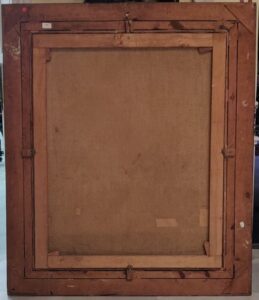 Escuela Andaluza siglo XX. R.F. FURULL. Óleo sobre lienzo. "Gitana Granadina".