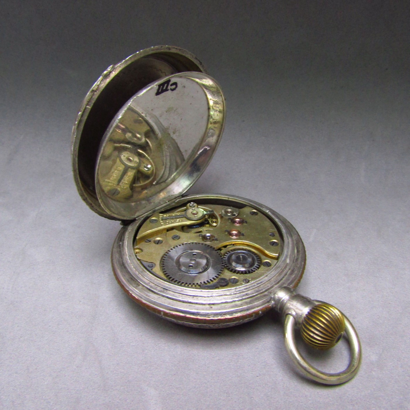 Reloj de Bolsillo para caballero, Saboneta y remontoir. Finales XIX. Reloj de Bolsillo para caballero, Saboneta y remontoir. Finales XIX.
