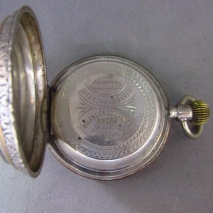 Pocket watch for men, Saboneta and remontoir. Late XIX.