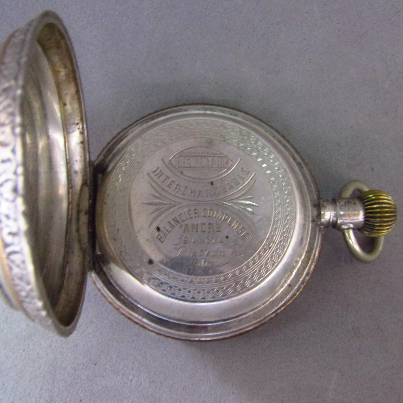 Reloj de Bolsillo para caballero, Saboneta y remontoir. Finales XIX. Reloj de Bolsillo para caballero, Saboneta y remontoir. Finales XIX.