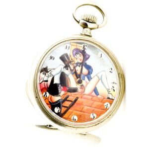 Reloj Suizo Erótico de Bolsillo - Circa 1900