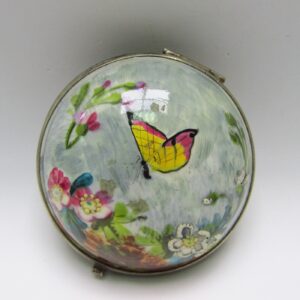 JOHN FORREST.RELOJ DE BOLSILLO/SOBREMESA CON CAJA ESFÉRICA ESMALTADA