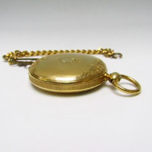 Henry Hofmann (Locle-Suiza). Reloj de Bolsillo para caballero, saboneta. Ca. 1880. Oro 18k.