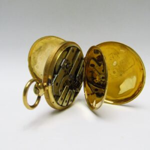 Henry Hofmann (Locle-Suiza). Reloj de Bolsillo para caballero, saboneta. Ca. 1880. Oro 18k.