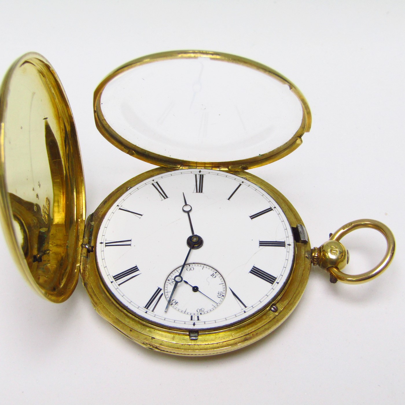 JOHN DAVIES. Reloj de Bolsillo, saboneta, Oro 18k, Londres, 1841. JOHN DAVIES. Reloj de Bolsillo, saboneta, Oro 18k, Londres, 1841.