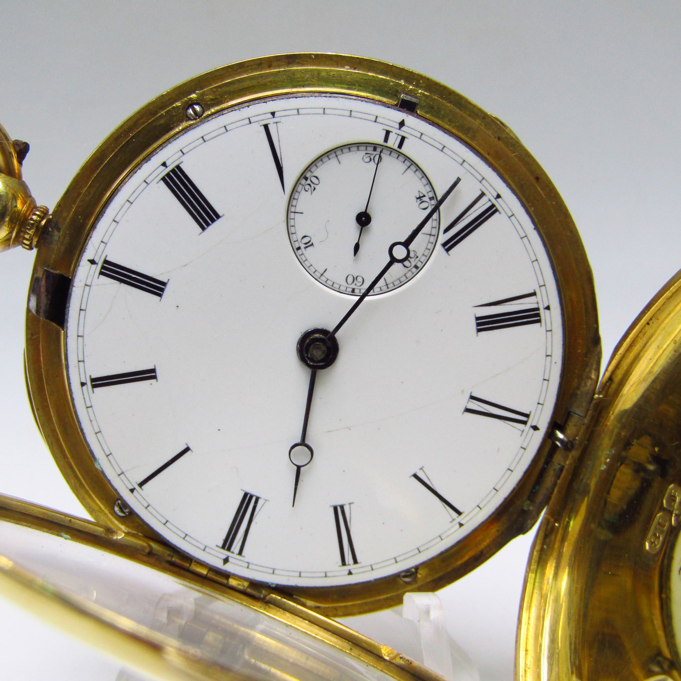 JOHN DAVIES. Reloj de Bolsillo, saboneta, Oro 18k, Londres, 1841. JOHN DAVIES. Reloj de Bolsillo, saboneta, Oro 18k, Londres, 1841.