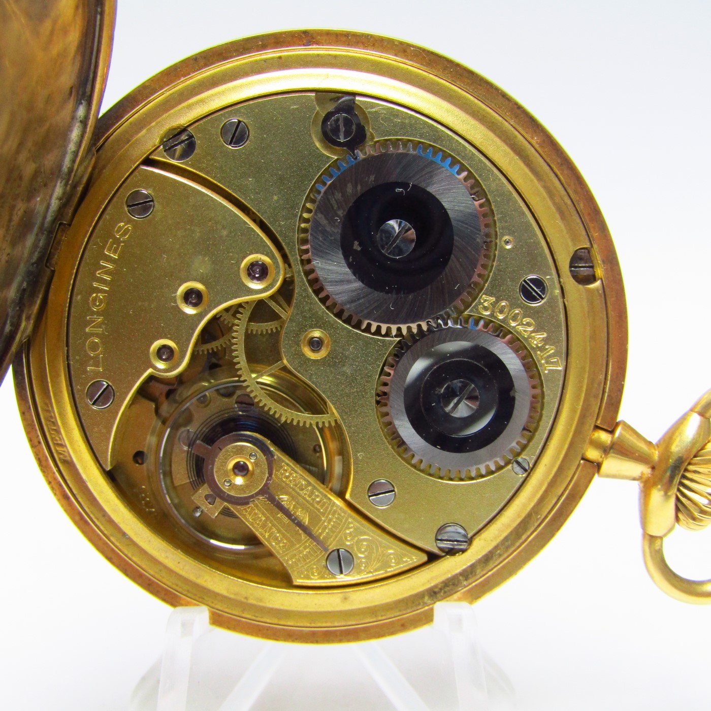LONGINES. Reloj de Bolsillo, lepine y remontoir. Oro 18k. Suiza, año 1913. LONGINES. Reloj de Bolsillo, lepine y remontoir. Oro 18k. Suiza, año 1913.