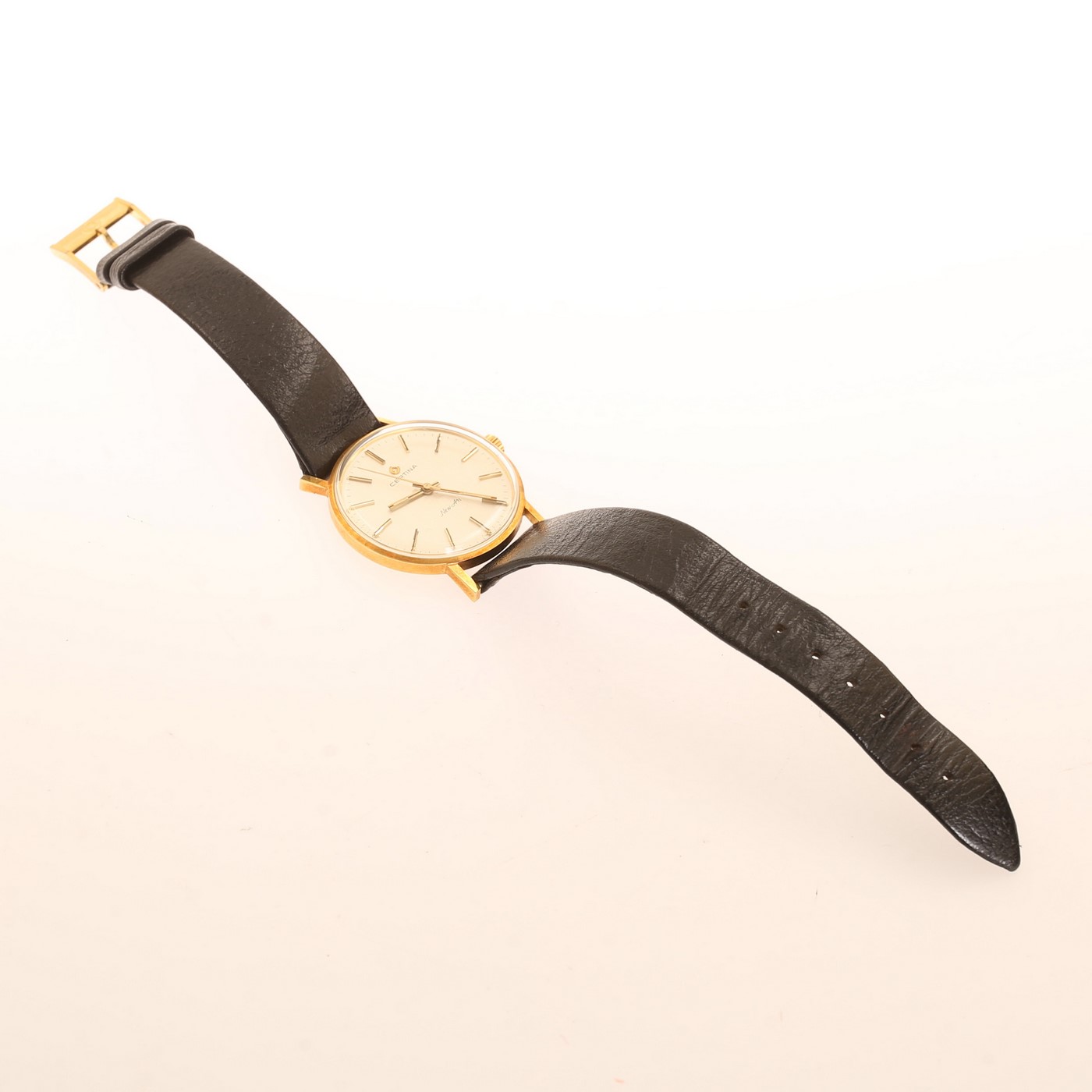 CERTINA. Modelo New Art. Reloj de pulsera para caballero. Oro 18k. Suiza, ca. 1975 CERTINA. Modelo New Art. Reloj de pulsera para caballero. Oro 18k. Suiza, ca. 1975