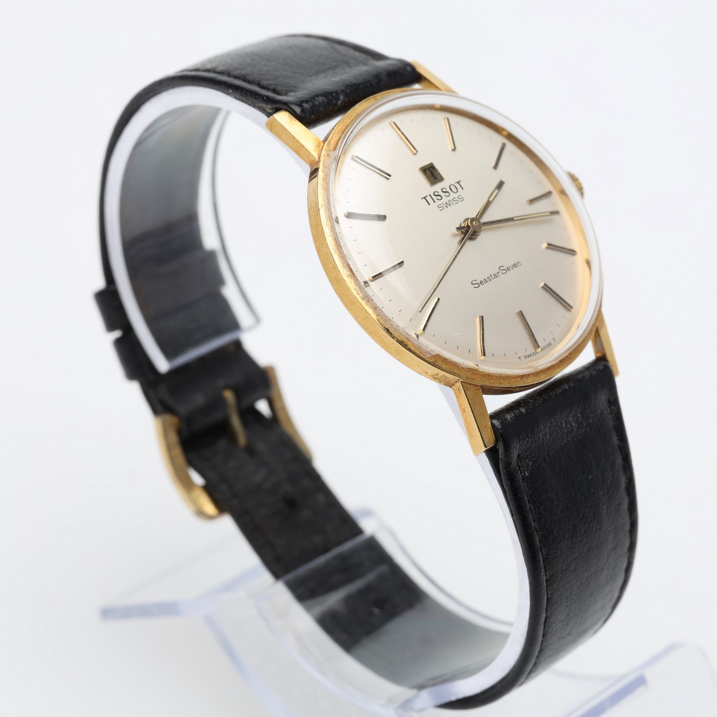 TISSOT. Modelo SeastarSeven. Reloj de pulsera para caballero. Oro 18k. Suiza, ca. 1972 TISSOT. Modelo SeastarSeven. Reloj de pulsera para caballero. Oro 18k. Suiza, ca. 1972
