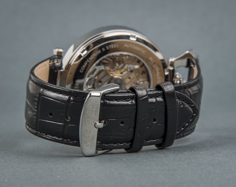 CALVANEO 1583. Compendium II Steel Squelette . Reloj de pulsera automático. 2018 CALVANEO 1583. Compendium II Steel Squelette . Reloj de pulsera automático. 2018