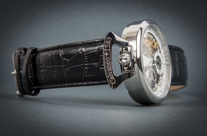 CALVANEO 1583. Compendium II Steel Squelette . Reloj de pulsera automático. 2018 CALVANEO 1583. Compendium II Steel Squelette . Reloj de pulsera automático. 2018