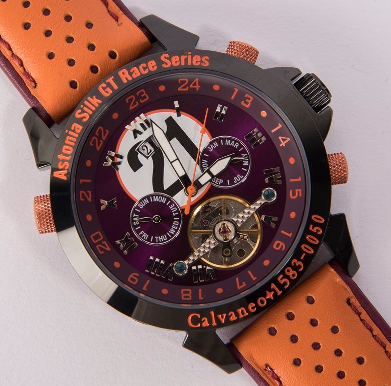 CALVANEO 1583. Silk race. Limited Edition. Reloj de pulsera automático. CALVANEO 1583. Silk race. Limited Edition. Reloj de pulsera automático.