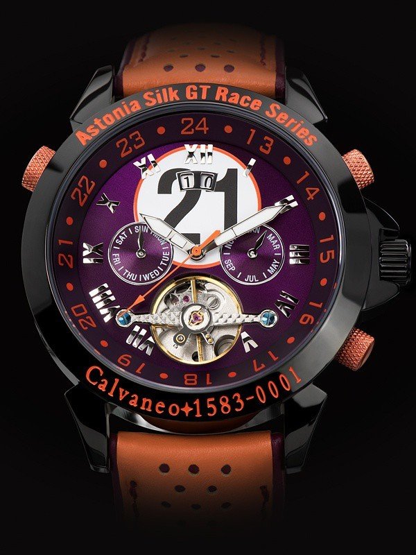 CALVANEO 1583. Silk race. Limited Edition. Reloj de pulsera automático. CALVANEO 1583. Silk race. Limited Edition. Reloj de pulsera automático.