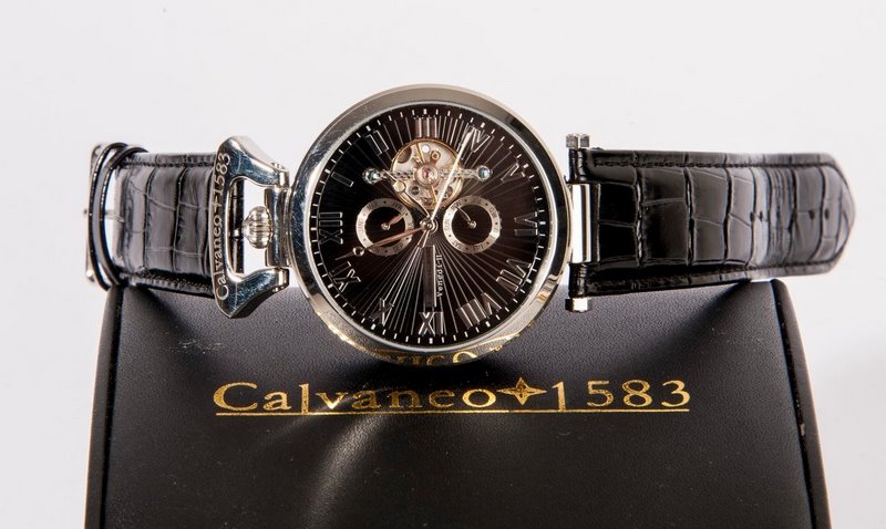CALVANEO 1583. Venedi steel black. Reloj de pulsera automático. 2011 CALVANEO 1583. Venedi steel black. Reloj de pulsera automático. 2011