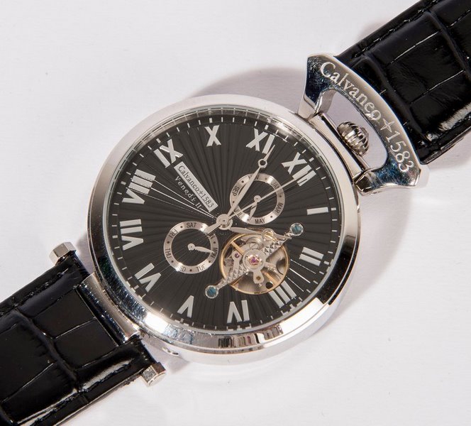 CALVANEO 1583. Venedi steel black. Reloj de pulsera automático. 2011 CALVANEO 1583. Venedi steel black. Reloj de pulsera automático. 2011