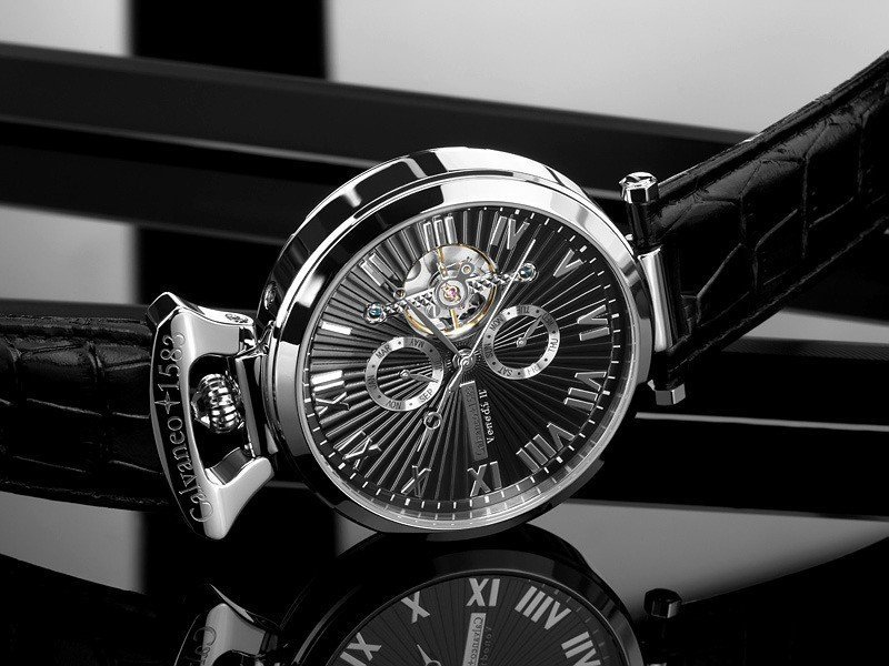 CALVANEO 1583. Venedi steel black. Reloj de pulsera automático. 2011 CALVANEO 1583. Venedi steel black. Reloj de pulsera automático. 2011
