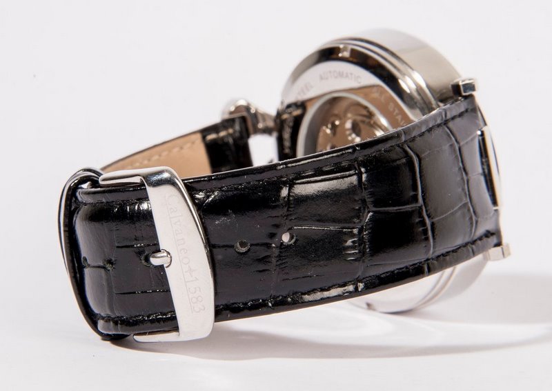 CALVANEO 1583. Venedi steel black. Reloj de pulsera automático. 2011 CALVANEO 1583. Venedi steel black. Reloj de pulsera automático. 2011