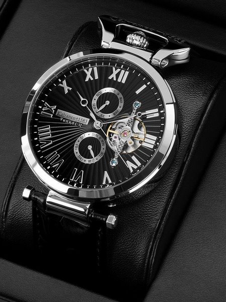CALVANEO 1583. Venedi steel black. Reloj de pulsera automático. 2011 CALVANEO 1583. Venedi steel black. Reloj de pulsera automático. 2011