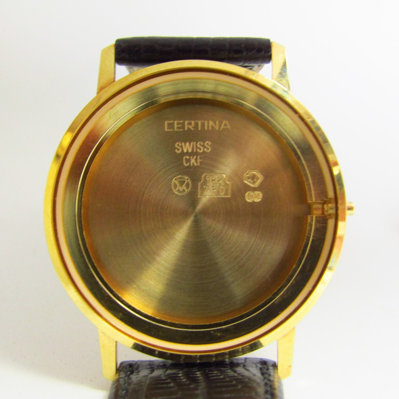 CERTINA Quartz. Reloj de pulsera para caballero. Oro 18k. Suiza, ca. 2013 CERTINA Quartz. Reloj de pulsera para caballero. Oro 18k. Suiza, ca. 2013