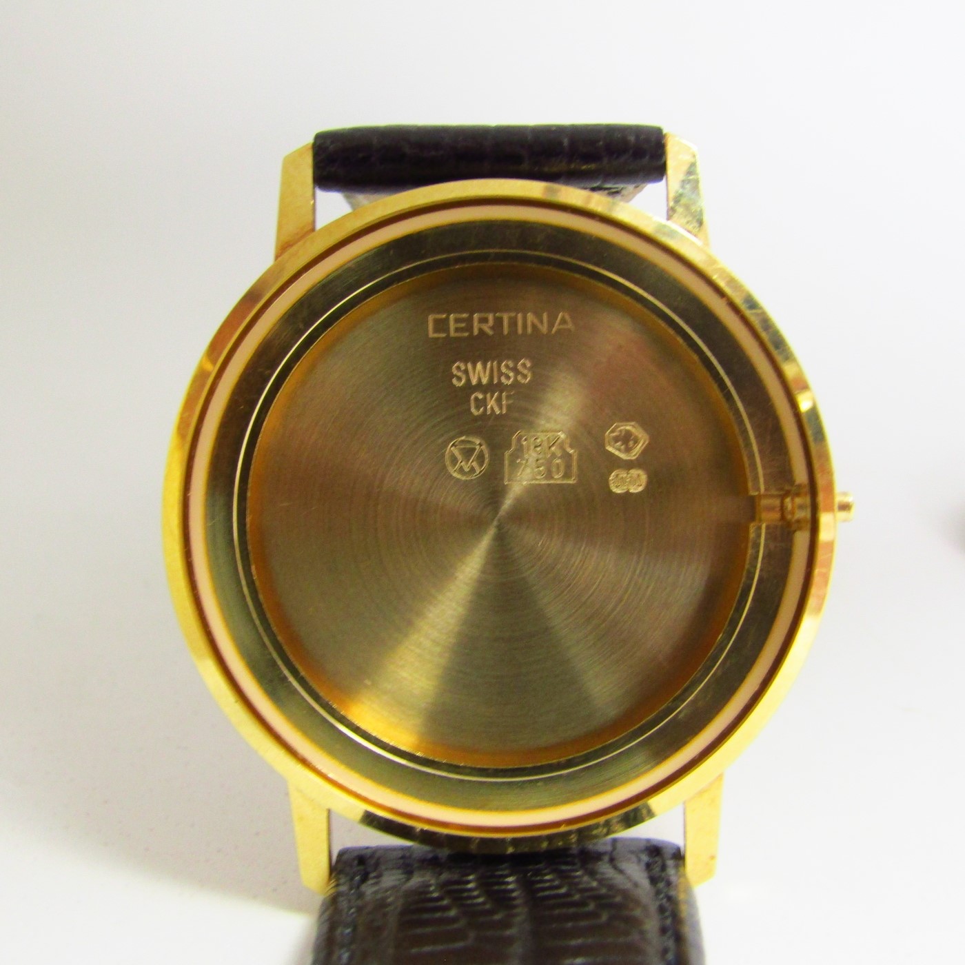 CERTINA Quartz. Reloj de pulsera para caballero. Oro 18k. Suiza, ca. 2013 CERTINA Quartz. Reloj de pulsera para caballero. Oro 18k. Suiza, ca. 2013