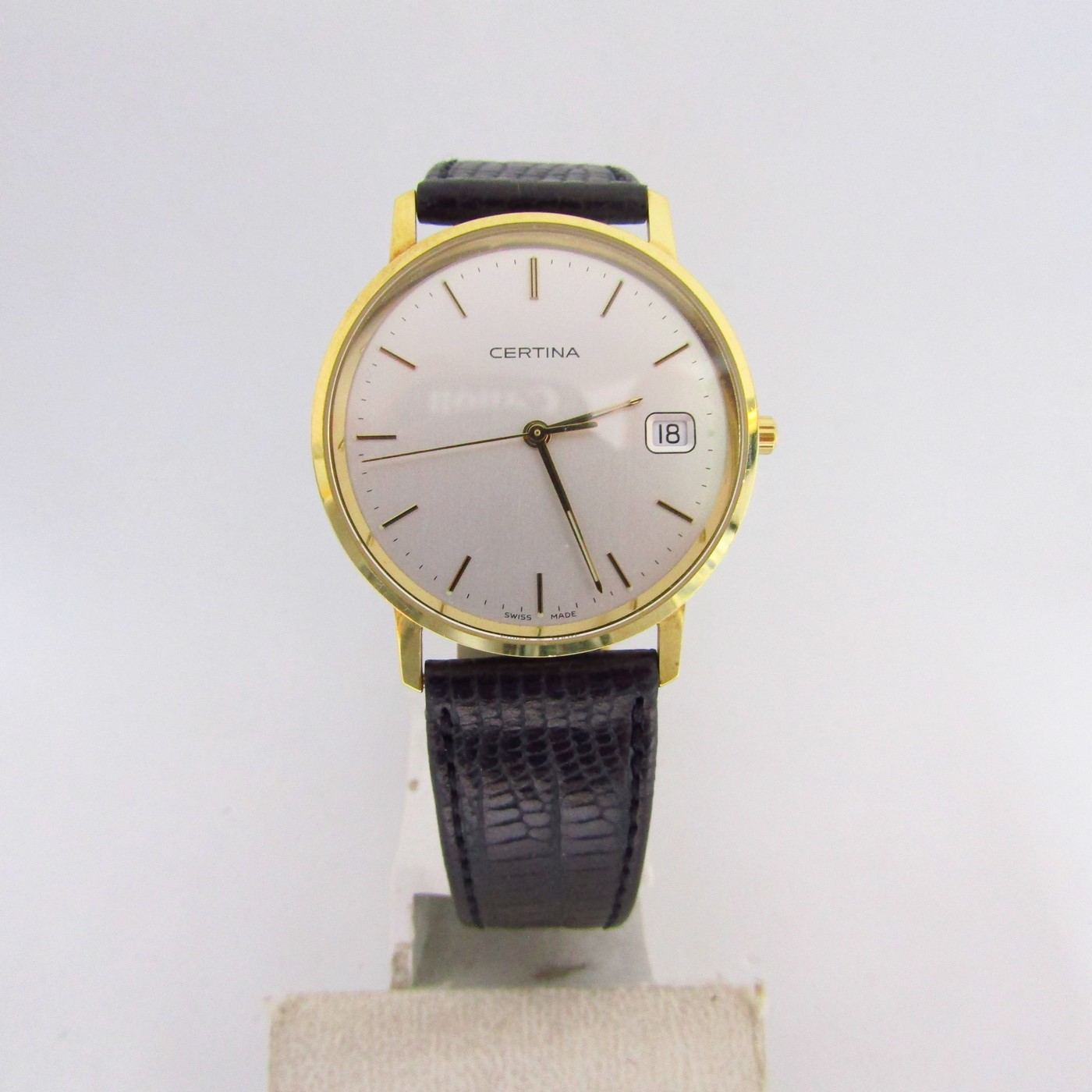 CERTINA Quartz. Reloj de pulsera para caballero. Oro 18k. Suiza, ca. 2013 CERTINA Quartz. Reloj de pulsera para caballero. Oro 18k. Suiza, ca. 2013