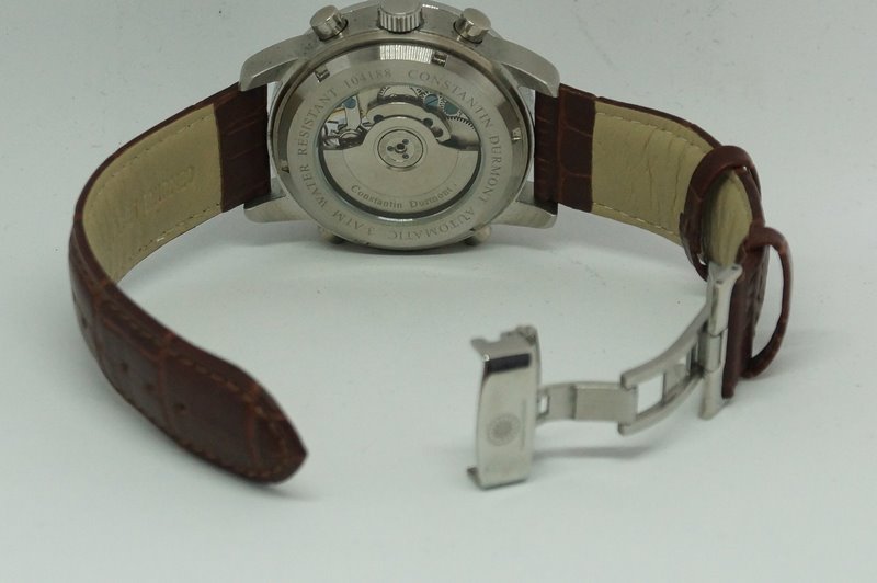 CONSTANTIN DURMONT. Reloj de pulsera automático y multifunción. 2018. CONSTANTIN DURMONT. Reloj de pulsera automático y multifunción. 2018.