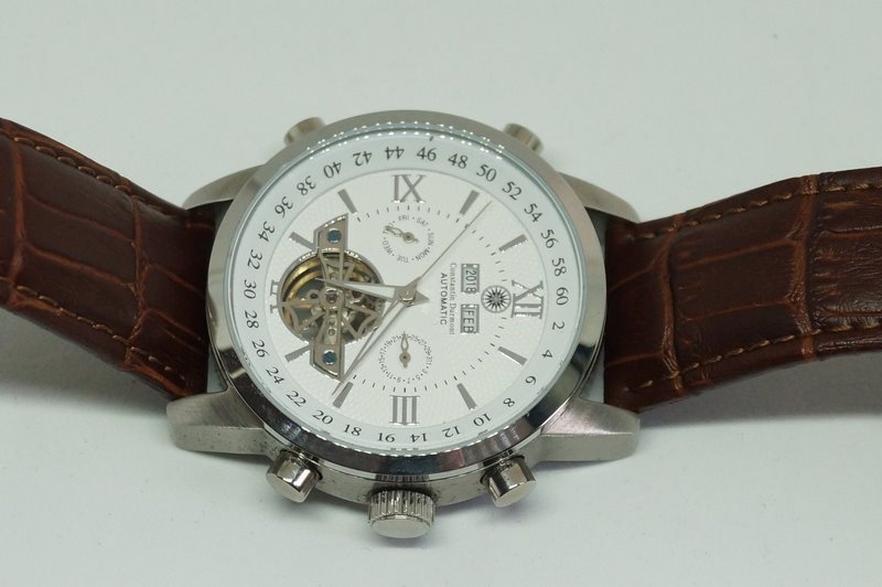 CONSTANTIN DURMONT. Reloj de pulsera automático y multifunción. 2018. CONSTANTIN DURMONT. Reloj de pulsera automático y multifunción. 2018.