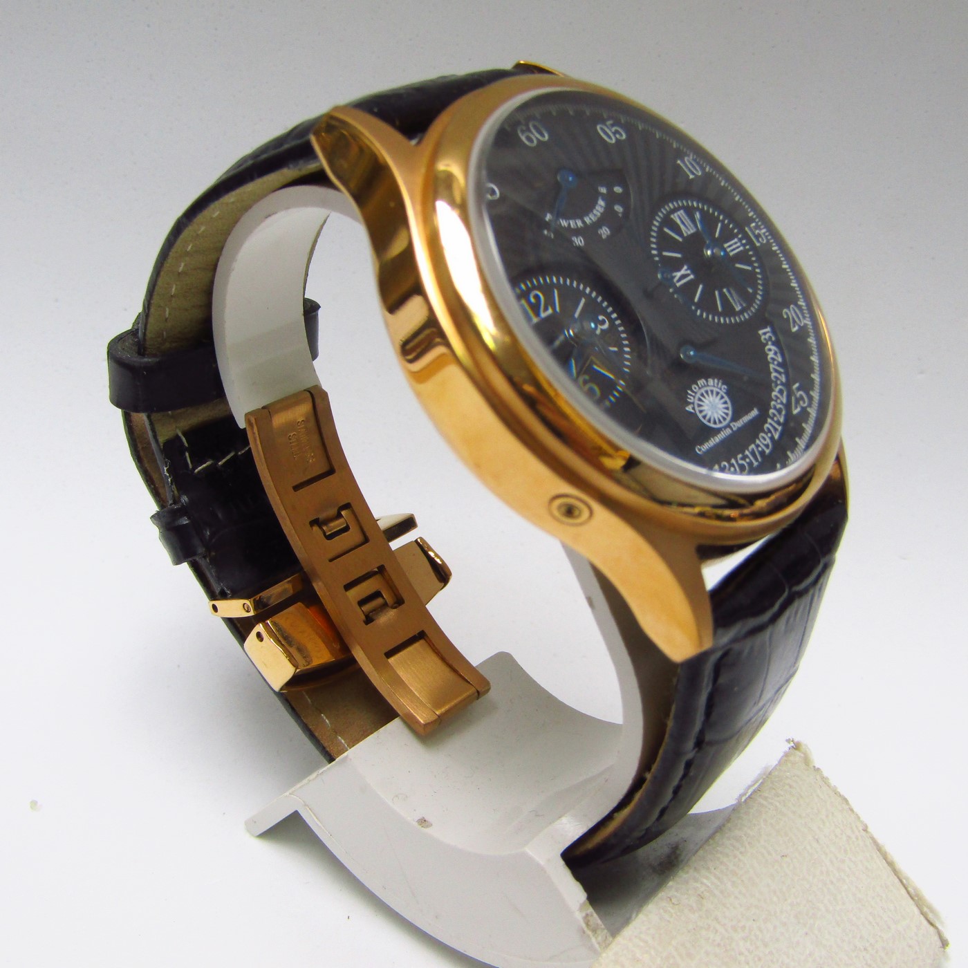 CONSTANTIN DURMONT. Reloj de pulsera automático y multifunción. Alemania, 2018. CONSTANTIN DURMONT. Reloj de pulsera automático y multifunción. Alemania, 2018.