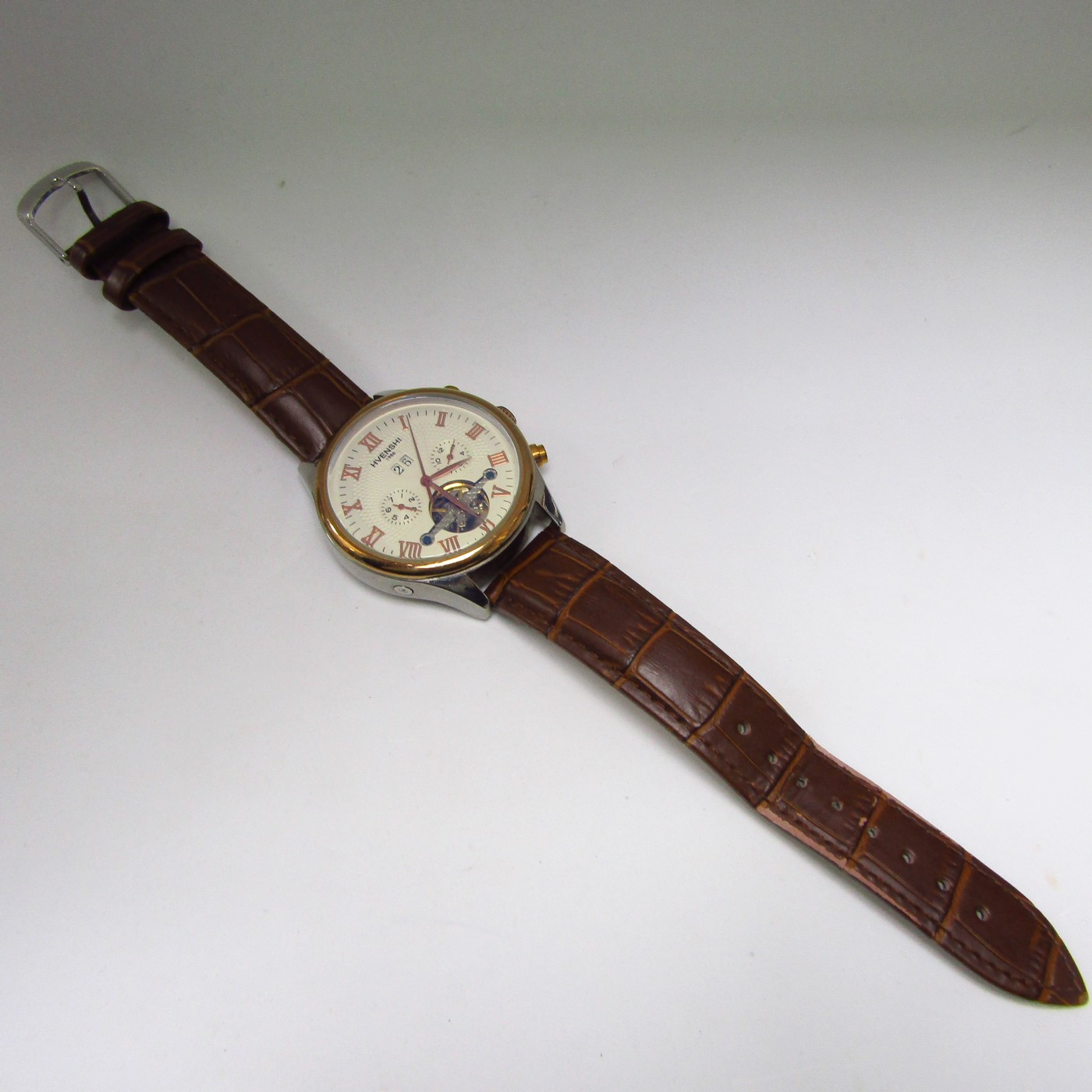 HVENSHI 1986. Reloj Automático de pulsera para hombre. China, 2018. HVENSHI 1986. Reloj Automático de pulsera para hombre. China, 2018.