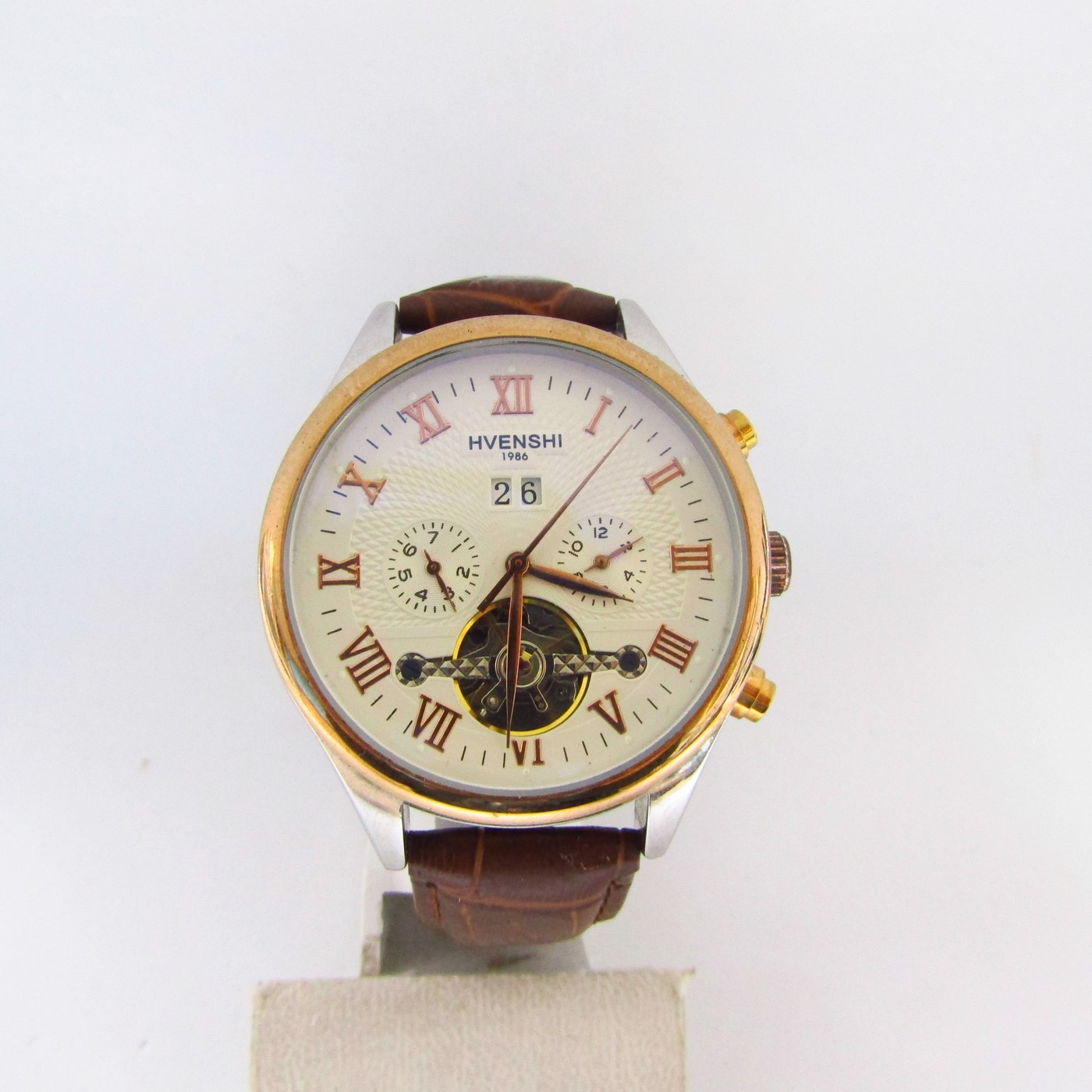HVENSHI 1986. Reloj Automático de pulsera para hombre. China, 2018. HVENSHI 1986. Reloj Automático de pulsera para hombre. China, 2018.
