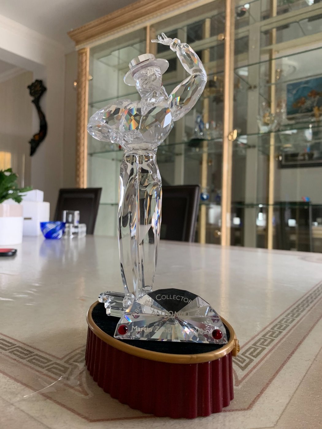 Swarovski Collectors Society - Edición anual 2003 - Antonio El Bailarían - Art Déco - Cristal Swarovski Collectors Society - Edición anual 2003 - Antonio El Bailarían - Art Déco - Cristal
