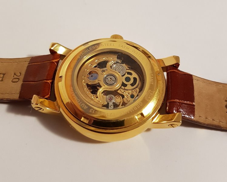 TRIAS. Skeletten. Reloj de pulsera automático. Alemania. 2018 TRIAS. Skeletten. Reloj de pulsera automático. Alemania. 2018
