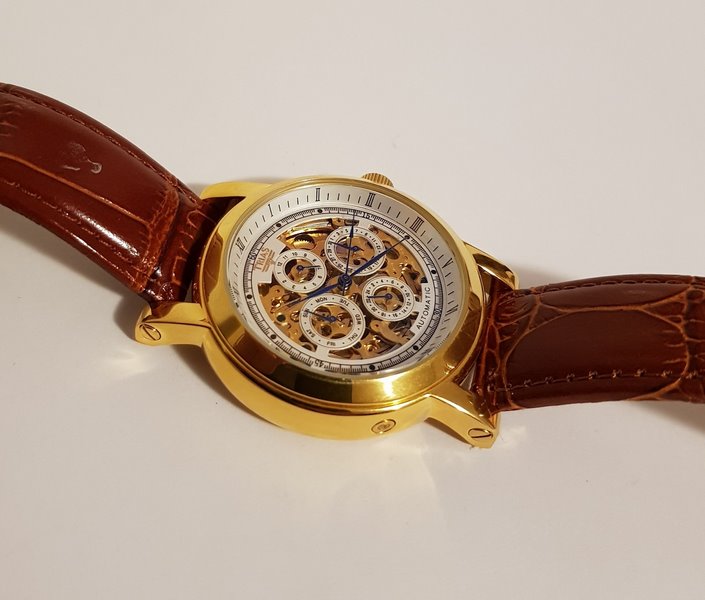 TRIAS. Skeletten. Reloj de pulsera automático. Alemania. 2018 TRIAS. Skeletten. Reloj de pulsera automático. Alemania. 2018
