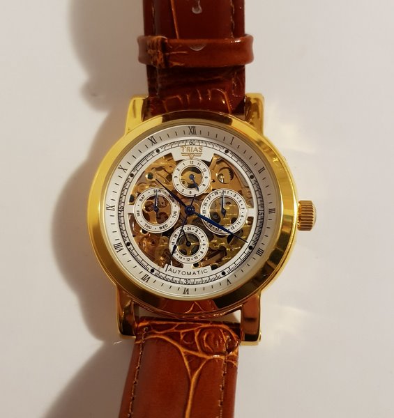 TRIAS. Skeletten. Reloj de pulsera automático. Alemania. 2018 TRIAS. Skeletten. Reloj de pulsera automático. Alemania. 2018