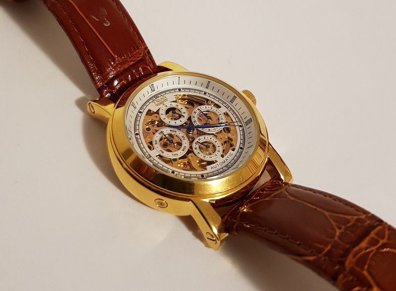 TRIAS. Skeletten. Reloj de pulsera automático. Alemania. 2018 TRIAS. Skeletten. Reloj de pulsera automático. Alemania. 2018