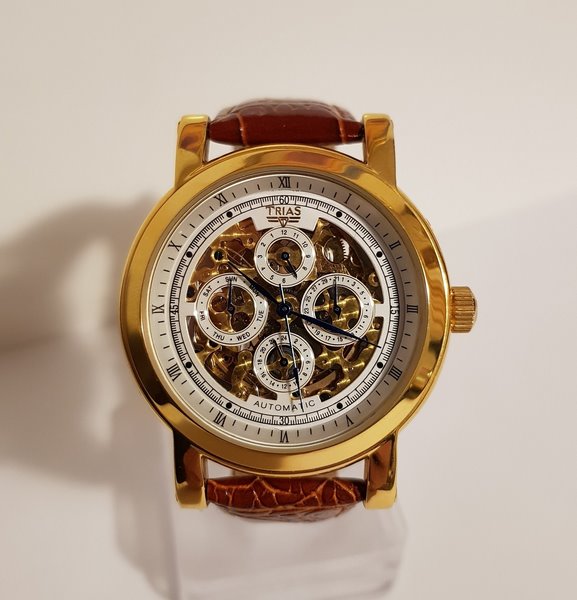 TRIAS. Skeletten. Reloj de pulsera automático. Alemania. 2018 TRIAS. Skeletten. Reloj de pulsera automático. Alemania. 2018
