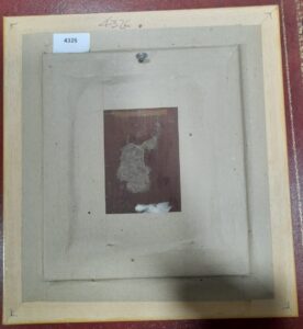 JOSÉ FLORES Y VELA. (1816-1896). Óleo sobre tabla de caoba
