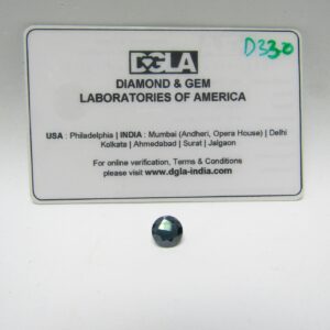 Diamante Natural de 2,51 ct. Talla: Brillante. Color: Blue. Pureza: I3. Certificado DGLA