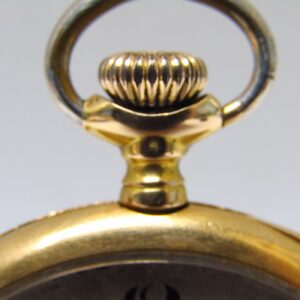 WALTHAM. Reloj de bolsillo para caballero, lepine y remontoir. Oro 18k. USA, año 1907.
