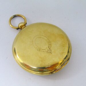 Fabricación Inglesa. Reloj de Bolsillo para caballero, lepine. Año 1869. Oro 18k.
