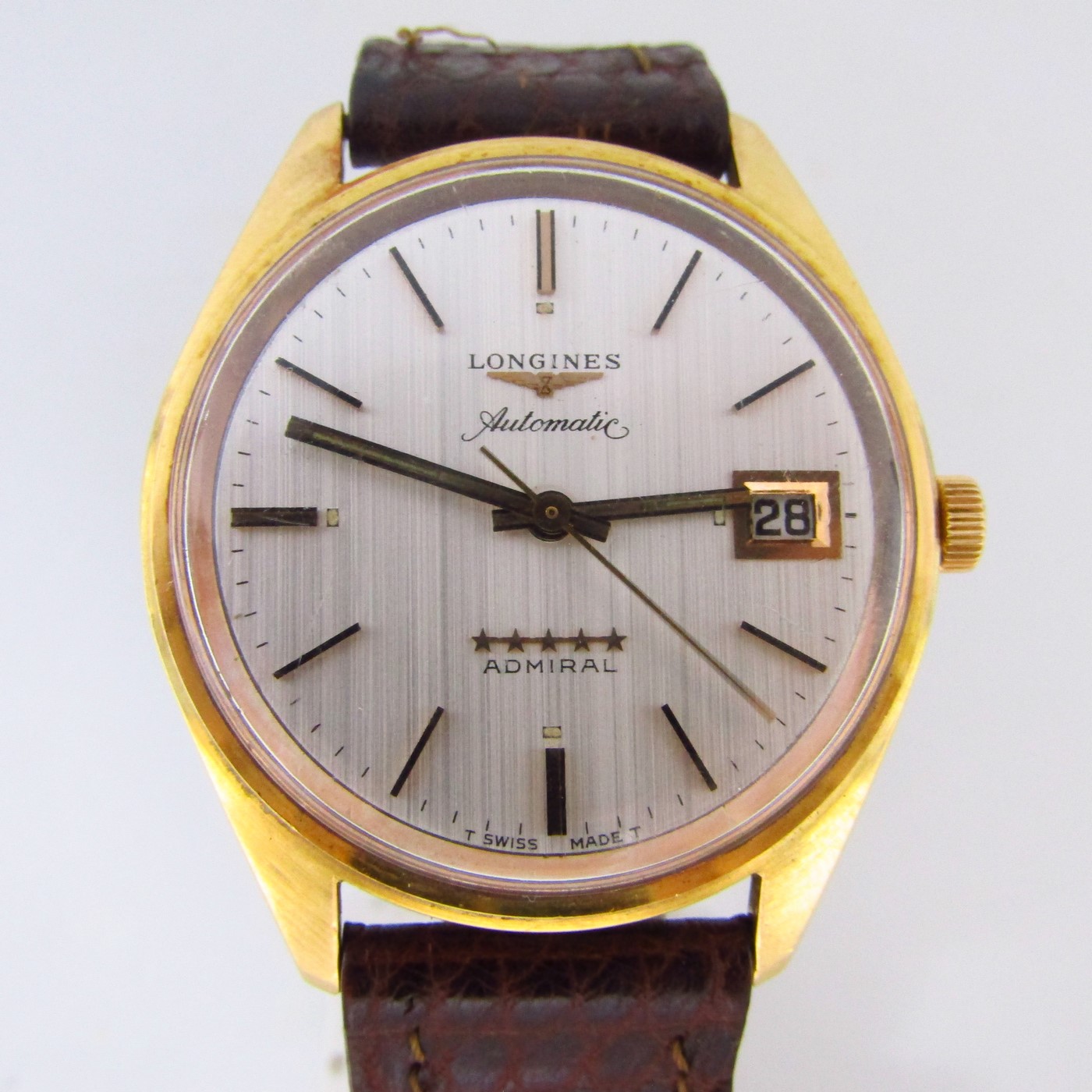 LONGINES Automatic. Modelo Almiral. Reloj de pulsera para caballero. Suiza, 1967 LONGINES Automatic. Modelo Almiral. Reloj de pulsera para caballero. Suiza, 1967